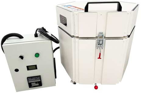 BEILOCKERY Horno eléctrico de alta temperatura de 1280 ℃, mini horno de cerámica hexagonal portátil para el hogar y la escuela, 220 V, monofásico, 2,5 kW