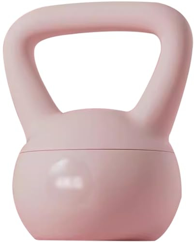 Office Strength Training Kettle Ball, Kettle Bells Women Gym Beginner Exercise Soft Kettlebell, Does Not Damage The Floor, Buttocks/slimming(Pink-2.5kg)