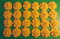 Simply Heaven Paste 24 Edible Large roses flowers cupcake cake toppers decorations weddings birthday (Honey Gold)