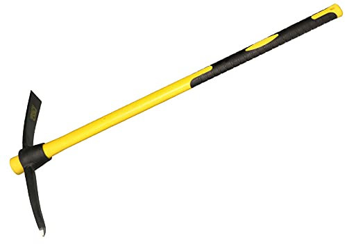 KOTARBAU® Houe de croisière x kg avec manche en fibre de verre pour asseublir les sols durs (2 kg)