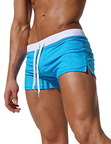 Adorel Shorts de Bain Boxer Plage Natation Piscine Homme Bleu XL