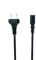 D.Square- Cable Alimentación C7 Negro 1.8m, Enchufe Euro 8 Universal, CEE 7/16/M-C7/H para Cargador de Pequeños Electrodomésticos TV BLU-Ray DVD Playstation (PS2, PS3, PS4) y Xbox