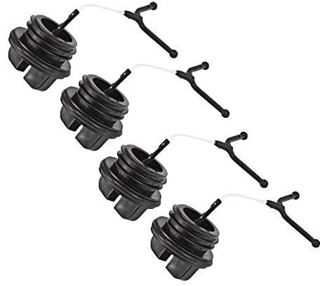 2 jeux Bouchon de carburant et d'huile pour Husqvarna 36 41 51 55 254 257 136 137 141 262 254 257