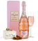 Thornton & France Sparkling Wine & Chocolates Gift Set For Her With Rose Wine & Chocolate Truffles In A Pink Gift Box | Birthday Gift For Her