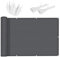 SUNNY GUARD Taille Personnalisée Brise Vue Balcon 100x200cm Cache Vue Balcon,Protection UV,Coupe-Vent et Imperméable,pour Terrasse Jardin Balcon Patio,avec Attaches de câble,Anthracite