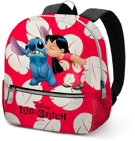 Disney Unisex Kinder 06700 Sweet-Rucksack Kiss, Rot, Einheitsgröße
