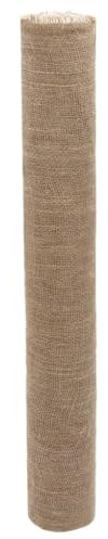 vidaXL Rouleau de Jute, Ruban pour Bricolage Artisanat, Chemin de Table pour Mariage Fête Décoration Intérieur, 1x10 m 100 % Jute 200 g/m²
