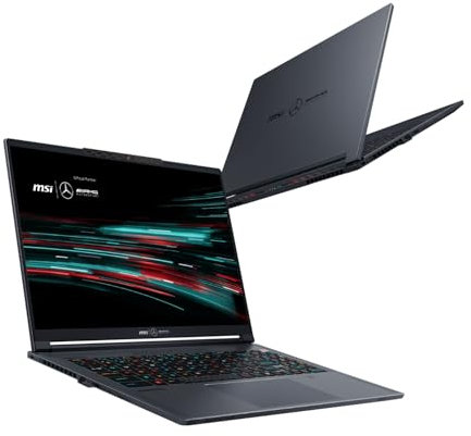 MSI Stealth 16 Mercedes AMG Special Edition Gaming Laptop - (16 inch 16:10 QHD+ OLED 240Hz panel, Intel Core Ultra 9 185H, NVIDIA GeForce RTX 4070, 32GB RAM, 1TB SSD, Windows 11 Pro) - Star Blue