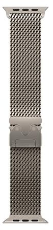 Apple Watch Band - Milanaise Armband - 49 mm - Natur - Large