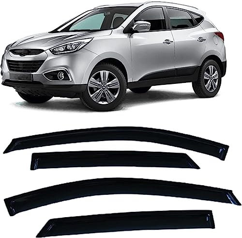 ZhanHY Luftdeflektoren für Hyundai IX35 2010-2015,Luftdeflektoren Windabweiser Autozubehör