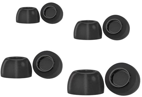 4 Paar Ersatz Ohrstöpsel, Ersatz-Ohrstöpsel für Air pods Pro und Air Pods Pro 2nd Generation mit Loch zur Geräuschreduzierung, Memory Foam Ohrpolster Kompatibel mit Air pods Pro2