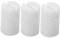 VICASKY Banjo Accessories 3pcs Ox Bone 5th String Nut for Banjo Mandolin Sound Projection Improved