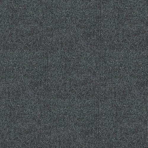 2067-16 Pcs Heavy Duty 50 X 50cm Carpet Tiles (4m2) - 8mm Thick, Non-Slip Frost Grey Carpet Tiles for Home, Office, Shops, Showrooms, Hotels, Commercial Use