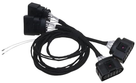 HZ-DESIGN Adapter Umrüstung Xenon auf Halogen Scheinwerfer Kabel passend für VW Amarok 2H