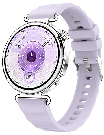 xhKJO Pulseras para Huawei Watch GT 6 41mm Correas para Relojes,Bandas Correas Silicona Reloj Bracelet Brazalete Strap Silicona Pulseras de Repuesto para Huawei Watch GT 6 41mm Accesorios (púrpura)