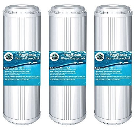 Planet-Aqua 2 x Wasser ENTHÄRTUNG ANTIKALK KARTUSCHE 10 Zoll Filter Patrone für Wasserfilter als Kalkfilter Vorfilter Wasser Brunnenwasser Osmose Regenwasser