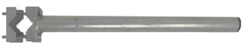 Support en I Longueur 50cm Inclinaison Facile Ciel et Terre pour antennes 4G LTE 5G, rateau TNT ou Tout Autre élément