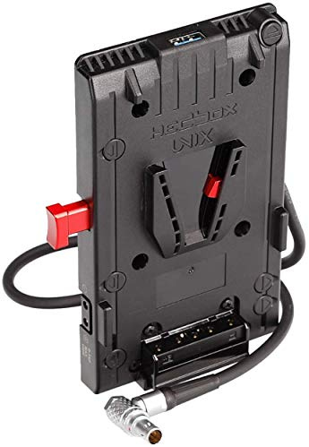 HEDBOX UNIX-0BL - V-Mount Akkuplatte mit 3X D-Tap und USB, für Z-CAM E2-S6, E2-F6, E2-F8, E2-M4, E2C und TERADEK