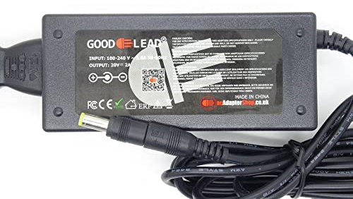 Replacement GPSW200DC0250(UK) 20V 250mA ACDC Adaptor Power Supply UK Lead