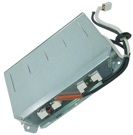 sparefixd Heizelement & Thermostate für Beko Trockner DC7110W DC7112W