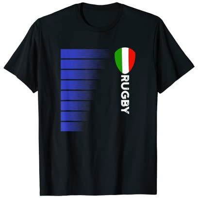 Rugby Italia Rugby-Shirt für Italiener und Italien-Fans T-Shirt