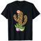 T-shirt léopard cactus avec fleurs T-Shirt