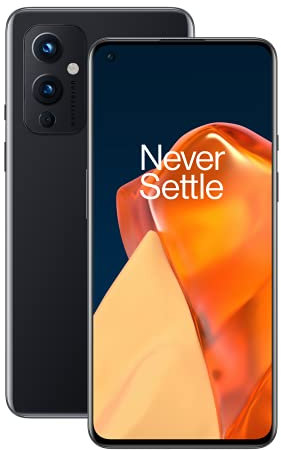 OnePlus 9 5G - Smartphone 128GB, 8GB RAM, Dual Sim, Astral Black (Renewed)