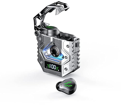 Oldream H9 Bluetooth auriculares inalámbricos reducción de ruido tecnología electrodisplay detección máquina super larga juego en espera música modo dual