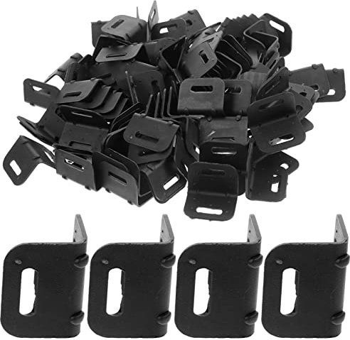Angoily 100 Stück Eckenschützer aus Kunststoff für Versandkartons mit 20mm Kantenschutz Leicht und Einfach zu Montieren für Transport von Sperrholz und Baumwolle