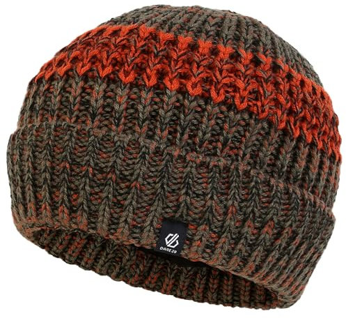Dare 2b - Beanie Mindless II Mütze für Jungen / Mädchen (11-13 Jahre) (Linchen Grün, Schwarz), Linchengrün, Schwarz, 11-13 Jahre