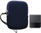 kwmobile Estuche de Neopreno Universal para Smartphone - Funda Protectora con Cremallera para XXS - 3/3,5 Azul Oscuro - para móviles de 10 x 8 x 2 cm