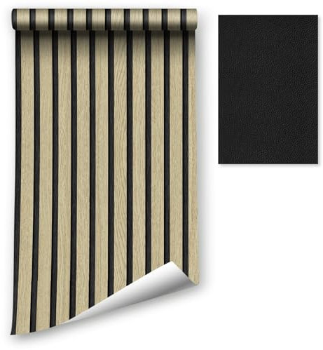 LZH-LP Selbstklebende Tapete zum Abziehen und Aufkleben Kontakttapete mit Holzmaserung, 44.5x400CM 3D-realistische selbstklebende Holztapete abnehmbare Vinylfolienabdeckung mit Lederreparaturflicken
