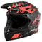 KSK Casco Cross HANGTOWN Cross Negro & Naranja Fluo