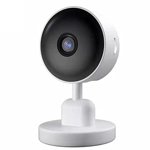 Videocamera Tuya Wi-FI Interiore, Monitor per, Mini Videocamera Smart Life Home Security, Videosorveglianza IP, Presa Audio Bidirezionale UE