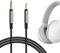 GEEKRIA Audio Cable Compatible with JBL Tune 770NC 760NC 750BTNC 720BT 660NC, Live 660NC 650BTNC Headphones, 3.5mm to 2.5mm Replacement Stereo Cord (5.6 ft/1.7 m)