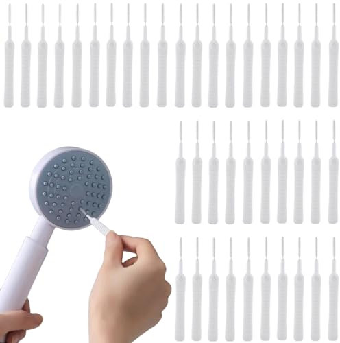 Cepillos de Limpieza para Cabezal de Ducha,Mini Cepillo para Orificios, Multiusos Antiobstrucción,Cepillo de Limpieza Pequeño para Agujero Teléfono Agujero Teclado,Cepillo Pequeño