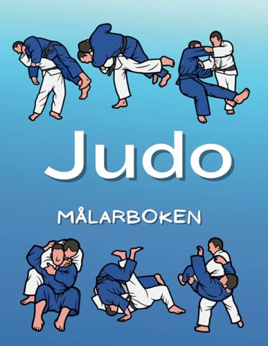 Judo Målarboken: För barn i åldrarna 2 till 16 år
