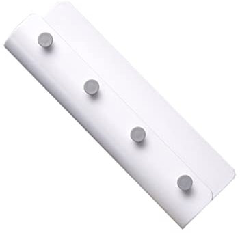 PRETYZOOM Schlüsseldispenser Aus Metall Wandaufhänger Dekorativer Halter Hutablage Garderobe Ohne Nagel Wandmontage Mit Haken Aufbewahrungsregal Für Kleinigkeiten Organisiertes Regal