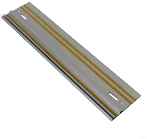 Sistema di guida professionale in alluminio per sega a binario, 300 mm/400 mm, guida estrusa con kit di connettori e morsetti, compatibile con adattatore per router 194579-2 e adattatore per sega