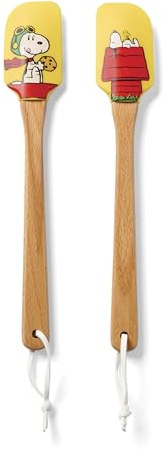Lenox 898263 Chef Snoopy Spatulas, Set of 2, Yellow