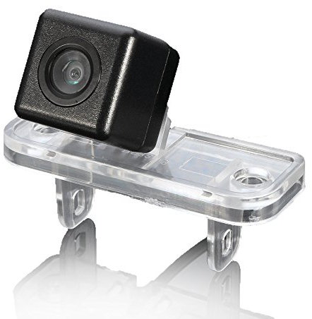 Auto HD Nachtsicht Kennzeichenbeleuchtung Rückansicht Rückfahrkamera, für Mercedes-Ben E-Klasse E320/T-model S211/C-Klasse W203/SLK R171 Cabriolet/E-Klasse W211 Limo/W300/C/CLS Klasse C219 W219/S203