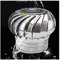Genérico Sombrero De Chimenea Giratorio De Acero Inoxidable, Sombrero De Ventilación De Turbina Resistente Al Viento, Sistema De Escape De Conducto De Techo (160 millimeters)