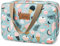 wordmouk Trousse de Maquillage Femme Trousse de Toilette Voyage avec Poignée Grande Capacité Rangement Maquillage Sac à Cosmétiques Étanche Portable Toilette pour Femmes Filles, Crème Glacée