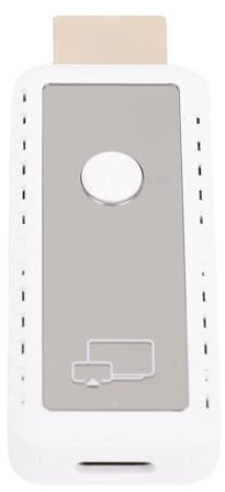 Plyisty 4K Decodifica 1080p Output Wireless 2.4G 5G Display Adattatore Plug and Play for Streaming Video, HD Multimedia TV Ricevitore, Portatile per Viaggi