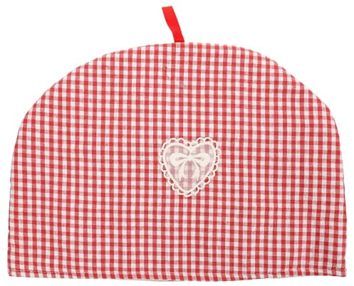 ZUNOXAZ Teewärmer Isolierhülle aus Stoff 35x25cm für Teekanne Kannenwärmer mit Staubschutz im Haushalt