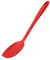 Kochblume Soßenlöffel L | Premium-Silikon | Hitzebeständig | Spülmaschinenfest | 30cm | Farbe: rot