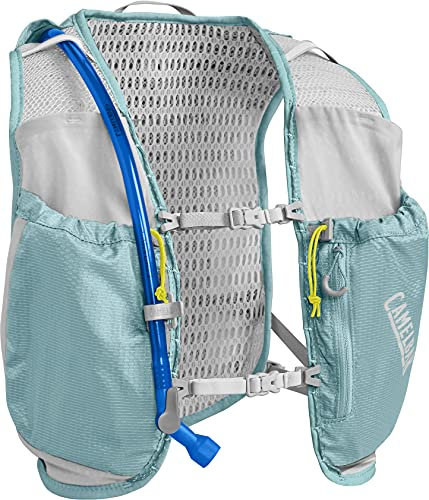 CamelBak Circuit Vest, Gilet à Boire Mixte, Aqua Seal/Silver, 50Oz