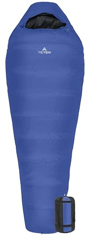 Teton Altos 20 Degree Sleeping Bag for Adults; Lightweight Warm Mummy Sleeping Bag for Camping, Hiking, Backpacking