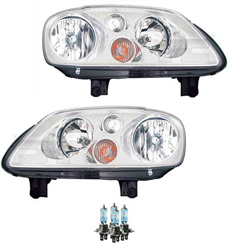 Scheinwerfer Set H7/H7 für Touran 1T1 1T2 Caddy III Kombi 2KB inkl. Lampen