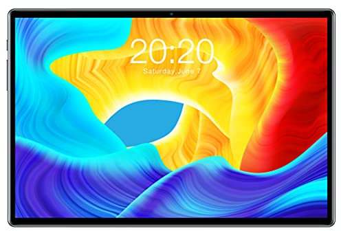 TECLAST Tablet 10 Zoll P20HD, 4GB RAM + 64GB ROM, 4G LTE + 5G WiFi,Octa Core, Android 10 Tablets, 1920x1200 FHD, 2MP+5MP Kamera,Bluetooth, Typ-C, 6000mAh, Alle Metallkörper, TF 512GB Erweitern